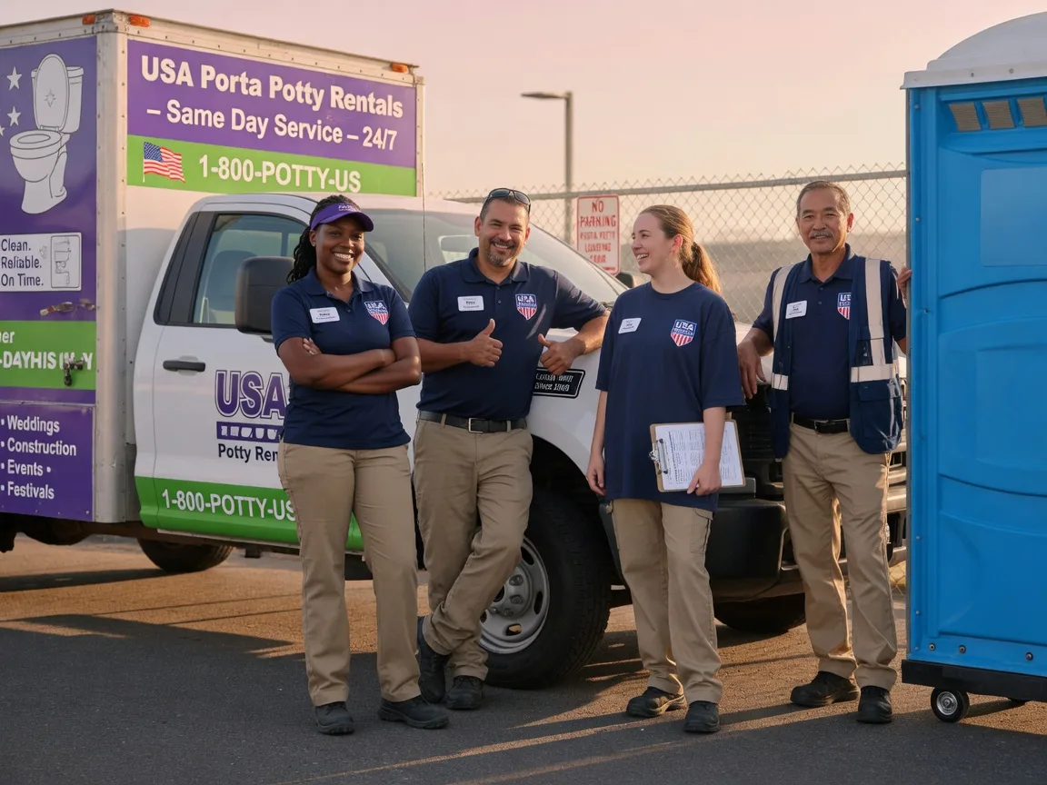 Porta Potty Rental company in Bath, PA